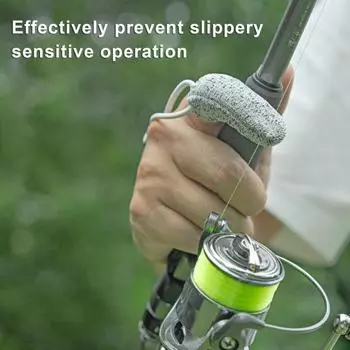 1 шт., рыболовные перчатки с одним пальцем, устойчивые к порезам и проколам, регулируемые напальчники с эластичной резинкой, защита указательного пальца, аксессуары для рыбалки на открытом воздухе
