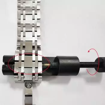 1 шт. съемник, легко снимается, настраивается, металлический инструмент для ремонта часов, регулировка ремешка часов с помощью штифта для часов, браслета, звена, инструмента A2