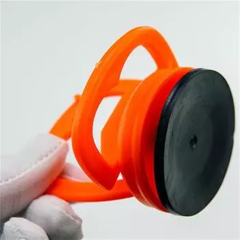 1 шт., съемник вмятин автомобиля, присоска для удаления кузовных панелей, инструмент, присоска, подходит для вмятин в автомобиле оранжевый