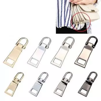 1 шт. съемные швейные принадлежности для самостоятельного шитья, наборы для ремонта головок молний, бегунки для молний L чёрный