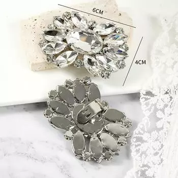 1 шт. съемные зажимы для обуви свадебные украшения для обуви невесты женские подвески на высоком каблуке пряжка ювелирные изделия декор для обуви A3