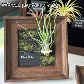 1 шт. с магнитным деревянным кольцом, домашние настенные украшения, настенный декор в стиле инс, винтажная фоторамка, настенная, несколько вариантов в наличии