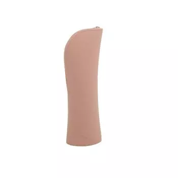 1 шт. с застежкой-молнией, чехол для кистей, силиконовая косметичка, специальный держатель для кистей, женская косметика