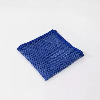 1 шт. Салфетка для чистки мисок, сетчатая салфетка для обезжиривания и чистки кухни 1 PCS синий