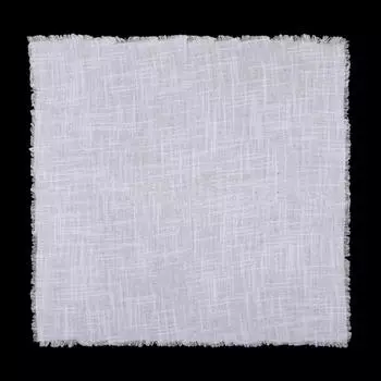 1 шт. салфетки с кисточками и тканевые подставки под приборы, аксессуары для украшения домашнего стола, подставки под приборы для стрельбы, реквизит для украшения вечеринки One Size белый