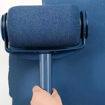 1 шт. Самогрунтующаяся большая барабанная щетка, кисть для покраски стен, латексная краска для стен синий