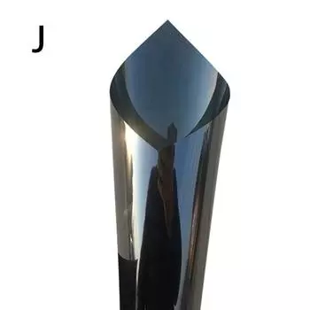 1 шт. самоклеящаяся 30/40/50 см * 200 см односторонняя зеркальная конфиденциальная пленка теплоизоляционная оконная пленка 30cm*200cm