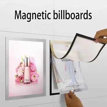 1 шт. самоклеящаяся без дырокола витрина для сертификатов настенная палка дисплейная доска мягкие рамки ПВХ водонепроницаемая с магнитом