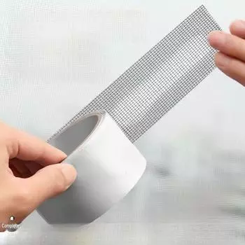 1 шт. самоклеящаяся лента для ремонта сетки на окнах с липучкой для заделывания дыр и защиты от комаров. card version, 5cm wide*2m long