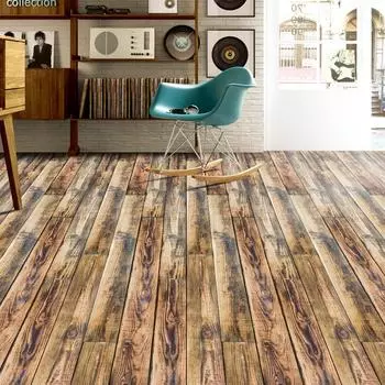 1 шт. самоклеящиеся обои под дерево для гостиной, туалета, кухни, водостойкая плитка, настенный декор, наклейки на домашний пол 20cmX5m