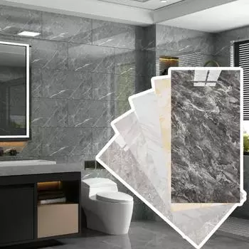 1 шт. самоклеящиеся обои ПВХ настенная наклейка плитка наклейка мраморный водонепроницаемый декоративный фон