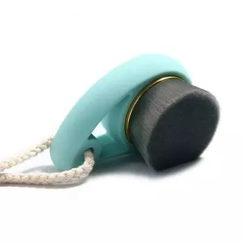 1 шт., щетка для чистки бамбукового угля, щетка для глубокого мытья лица, очищающее средство для лица, отшелушивающий скраб, массажер, кисточка для макияжа