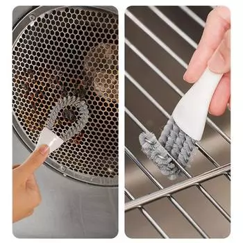 1 шт., щетка для чистки плиты, многофункциональная кухонная плита, щетка для чистки щелей, раковина, тупик, гриль, сковорода для чистки, маленькая щетка 1PC