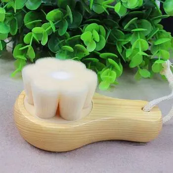 1 шт., щетка для мытья лица, мини-чистый милый призрак, мягкий инструмент для красоты волос