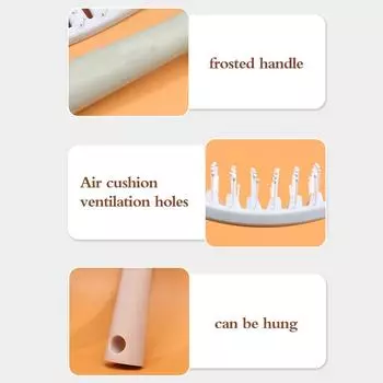 1 шт., щетка для волос, массажная расческа для головы, расческа, бытовая парикмахерская расческа розовый