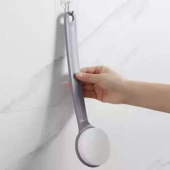 1 шт., щетки для тела, душа, спины, растирающие с длинной ручкой, щетка для купания, массажный очиститель для кожи, очиститель для душа, ухода за здоровьем 36.5*7cm белый