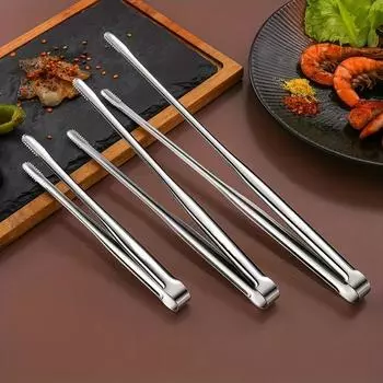 1 шт. щипцы для гриля, зажим для еды, щипцы для льда, зажим для барбекю, посуда для приготовления мяса, принадлежности для барбекю, кемпинга, кухонные аксессуары Middle