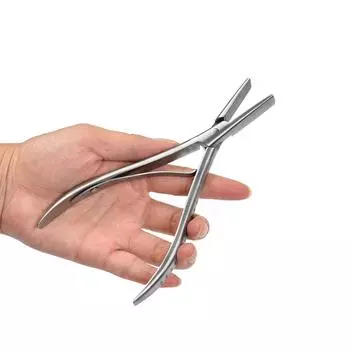 1 шт., щипцы для волос из нержавеющей стали, щипцы для наращивания волос, многофункциональный инструмент для укладки волос для изготовления париков