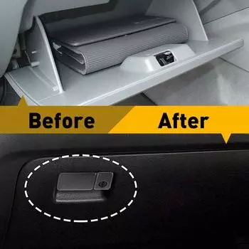 1 шт., серая ручка-защелка замка перчаточного ящика автомобиля, запасные части, аксессуары для интерьера для автомобилей Suzuki Jimny Vitara Grand Vitara серый