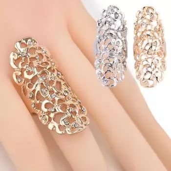 1 шт. серебряное женское свадебное светлое большое кольцо полые ювелирные изделия в стиле панк золотой подарок серебряный