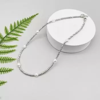 1 шт. серебряные бусины жемчужные женские ожерелья модные новые корейские милые красочные женские шейные украшения подарок Прямая поставка оптовые аксессуары