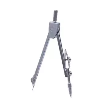 1 шт. Серебряный металлический циркуль канцелярские принадлежности инструмент для рисования циркули для студентов чертежные циркуль круговой чертежный циркуль