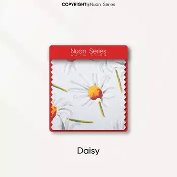 1 шт., серия Nuan, прозрачная занавеска с цветком маргаритки для окна, спальни, гостиной, кухни, модная современная тюль, занавеска для дома, декор 100x130cm