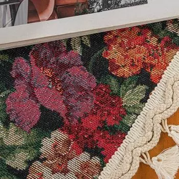 1 шт. серия Nuan, сельский стиль, американский ретро, высококачественная кружевная квадратная скатерть для кухни, обеденного стола, журнального столика, косметического столика, домашнего декора W60cm x L60cm