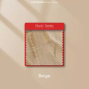 1 шт. Серия Nuna Бежевая Тюль Французский Ретро Жаккард Рюши Прозрачная Занавеска для Гостиной Спальни Балконного Окна Домашний Декор W100cm x L130cm бежевый