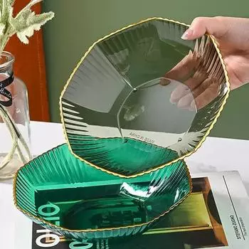 1 шт., сервировочные тарелки, столовая посуда, раздельное блюдо из ПЭТ, подставка для закусок, конфет, торта, миска, тарелки для еды и фруктов, набор столовых приборов