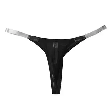 1 шт., сетчатое нижнее белье, стринги, трусы, нижнее белье, трусики, нейлоновый прозрачный сексуальный выпуклый чехол, тонкий чехол M