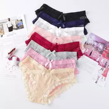 1 шт. сетчатые трусы женские трусики сексуальное кружевное белье соблазнительное нижнее белье трусы перспективные женские стринги One Size