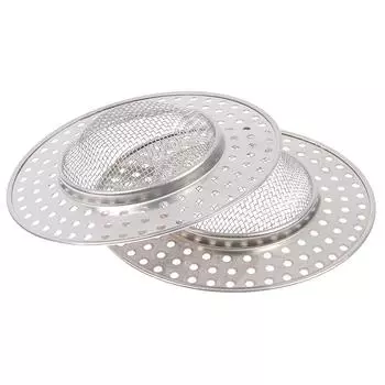 1 шт. сетчатый фильтр для кухонной раковины, фильтр для сливного отверстия, ловушка для ванны, экран для отходов, Прямая поставка 1 pcs