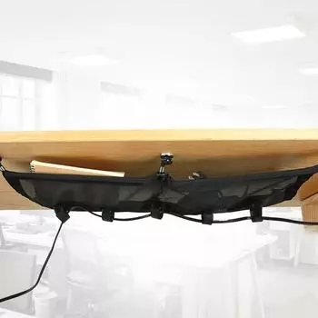 1 шт. Сетка для полок, скрытая сетка для хранения штепсельной вилки, держатель для вилок под столом, сматывающее устройство для кабеля 25x50cm