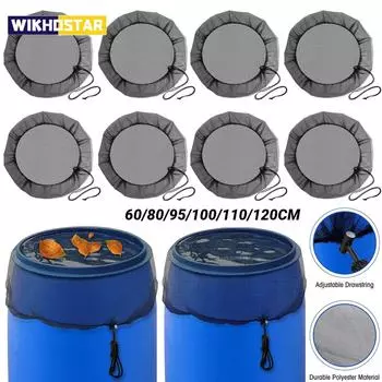 1 шт. Сетка для защиты от дождя, ведра для сбора воды из полиэтилена, инструмент для сбора дождевых капель, защита от комаров 60cm