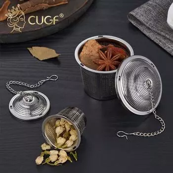 1 шт., шарик для приправы из нержавеющей стали 304, бытовой шарик для приправы для рассола Weibao, шарик для приправы с отделением шлака, фильтр для тушеного мяса, чайный пакетик