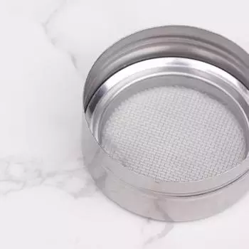 1 шт., шейкер из нержавеющей стали для кофе, какао, шоколада, муки, сахарной пудры, сито, фильтры с крышкой, кухонные инструменты для торта и барбекю