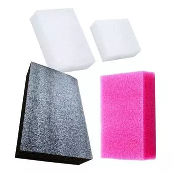 1 шт., шерстяной фетр для валяния, коврик для рабочего места, пенопластовый коврик, белая, черная, красная игла для валяния «сделай сам» 13x8x3cm белый