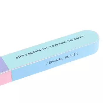 1 шт. шестигранная полировальная полоска-губка пилочка для ногтей многофункциональная пилочка для ногтей профессиональная пилочка для ногтей педикюр