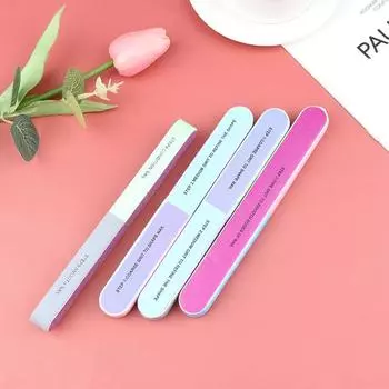 1 шт. шестигранная полировальная полоска-губка пилочка для ногтей многофункциональная пилочка для ногтей профессиональная пилочка для ногтей педикюр