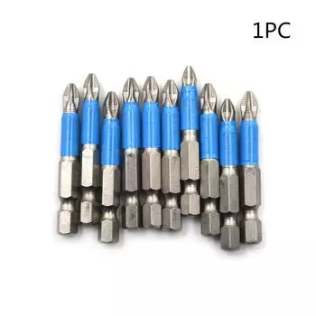 1 шт. шестиугольная магнитная нескользящая электрическая отвертка на большие расстояния Ph2 50 мм 50mm