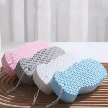 1 шт. Щетка для душа 3D отшелушивание модная очистка омертвевшей кожи удобный удалитель массажер пилинг тела губка для ванны