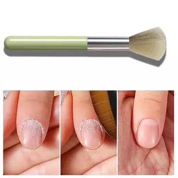 1 шт. Щетка для ногтей, щетка для очистки акриловых гелевых кистей, щетка для снятия щетки, аксессуары для ногтей, чистящие щетки, инструменты