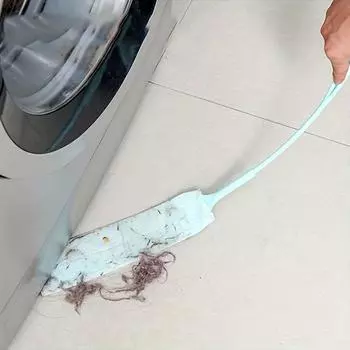 1 шт. Щетка для удаления пыли из щелей, гибкая, электростатическая, для удаления пыли, нетканый материал, съемный, для дивана, для мебели, для нижнего пылесборника розовый