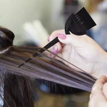 1 шт. Щетки для окрашивания волос, мягкая щетка для окрашивания волос, расческа для окрашивания волос для парикмахерских, домашних салонов, щетки для окрашивания волос, расчески