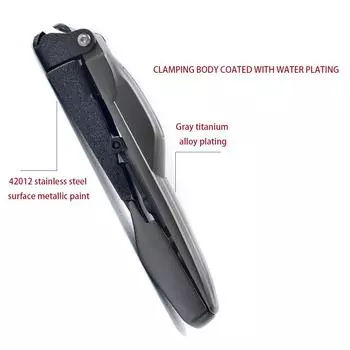 1 шт. Щипчики для ногтей с имитацией автомобиля, прочные щипчики для ногтей из нержавеющей стали для мужчин и женщин - идеально подходят для толстых пальцев чёрный