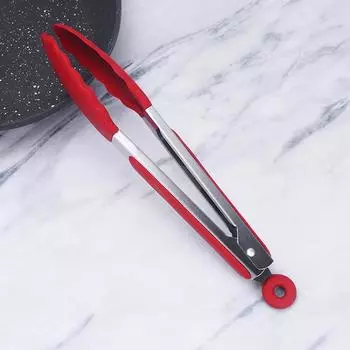 1 шт. Щипцы для еды, нержавеющая сталь, противоскользящий зажим для выпечки, для приготовления салатов, гриля и жарки