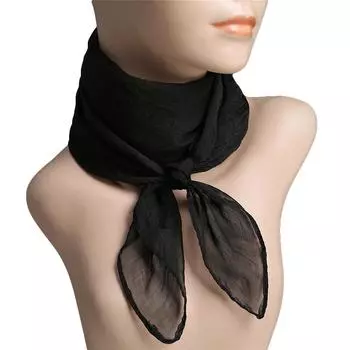 1 шт. Шифоновый весенне-осенний солнцезащитный шарф, подарки, однотонный, защита шеи, квадратный шарф, легкий и тонкий шейный платок, женский