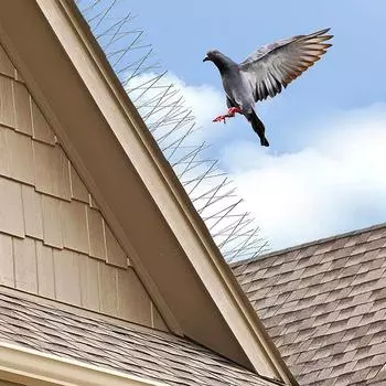 1 шт. шипы для голубей из нержавеющей стали и отпугиватель птиц 25 см 33 см балконный отпугиватель птиц набор колючих гвоздей борьба с вредителями 25cm