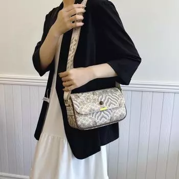 1 шт., широкий плечевой ремень, маленькая квадратная сумка, модная сумка-мессенджер